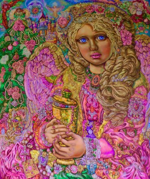 Yumi Sugai. An angel of Christmas of the jewel 